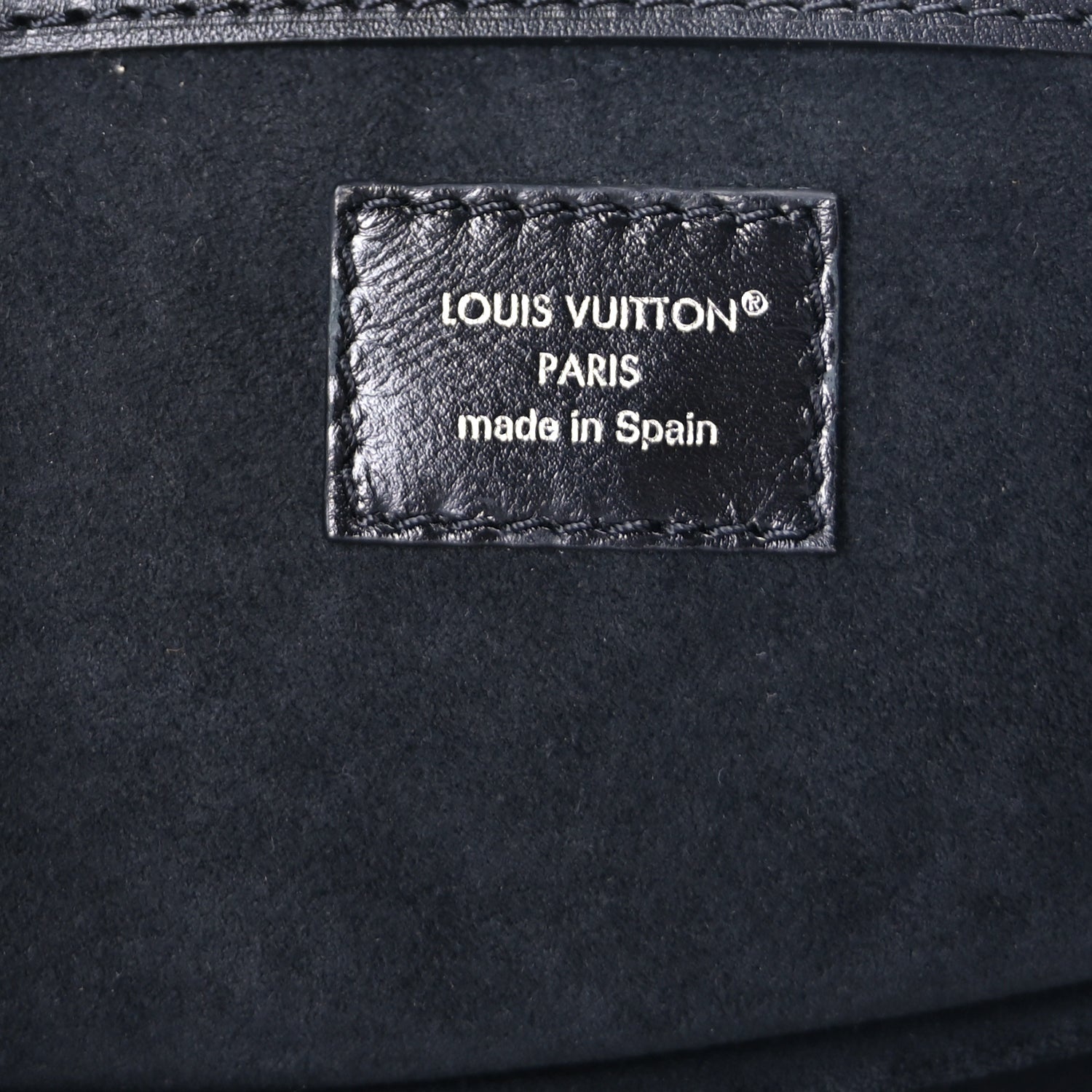 Louis Vuitton Lambskin Monogram Montsouris Vibe PM Black 5 of 8