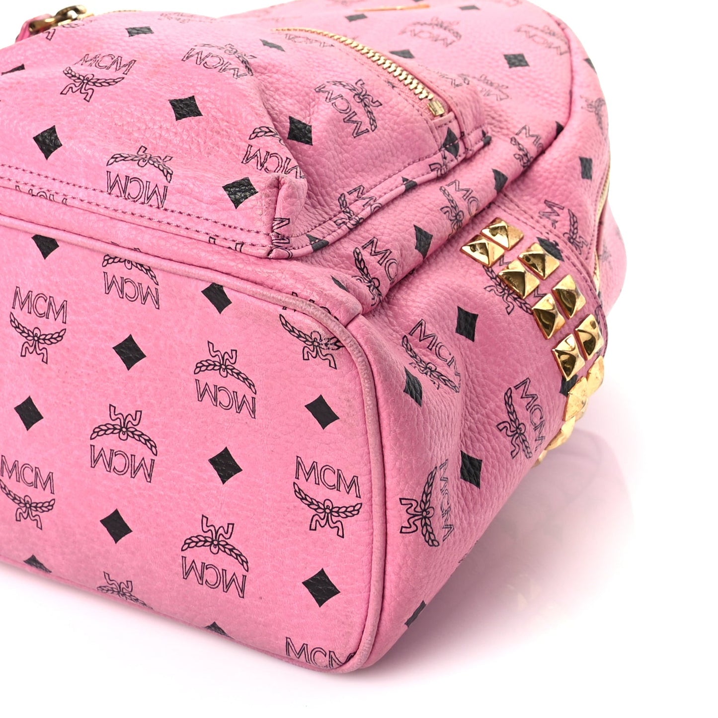 Visetos Small Side Stud Stark Backpack Pink