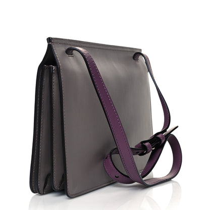 Gucci Calfskin Lady Bamboo Shoulder Bag Grey 2 of 10