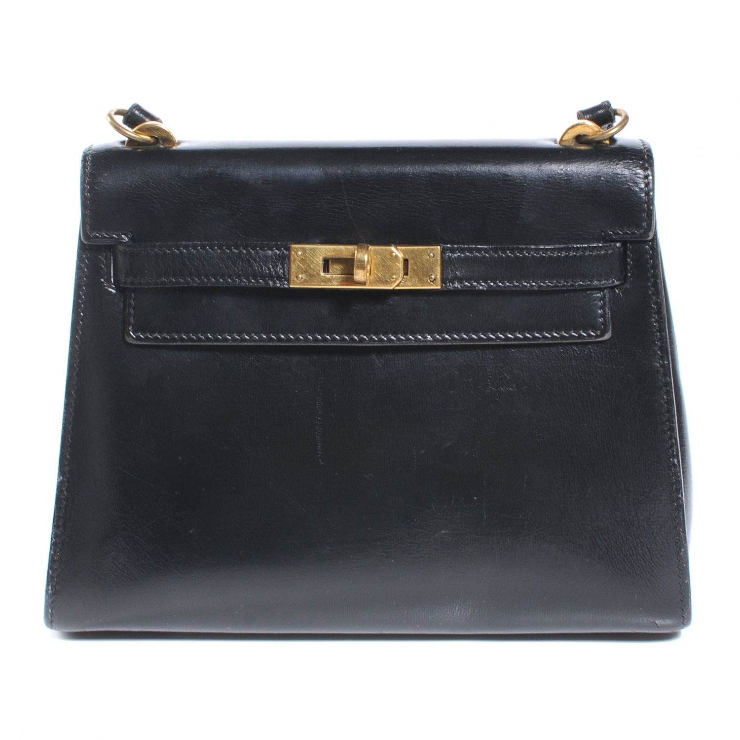 Hermes Box Mini Kelly Sellier 20 Black 1 of 7