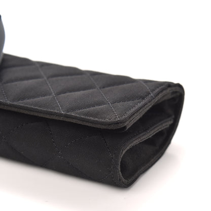 Chanel Grosgrain Quilted Jewelry Roll Case 9 of 10
