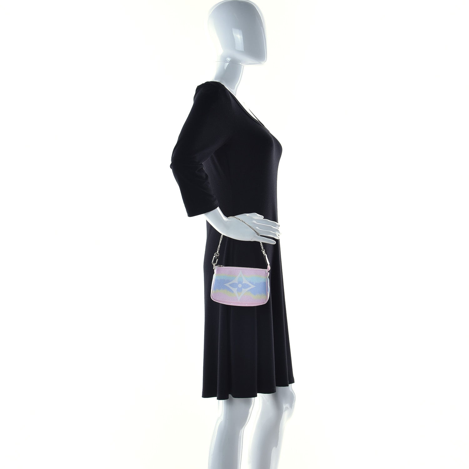 Louis Vuitton Monogram Escale Mini Pochette Accessories Pastel 2 of 8