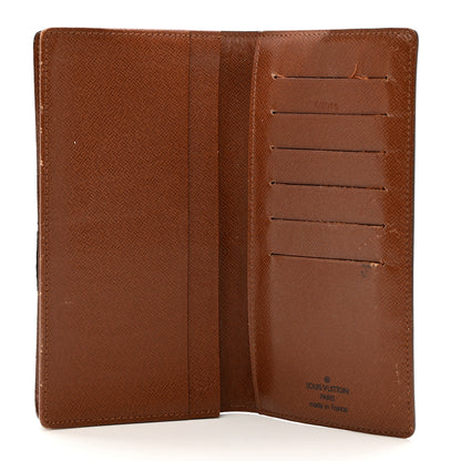 Louis Vuitton Monogram Porte Valeurs Checkbook Wallet 5 of 10