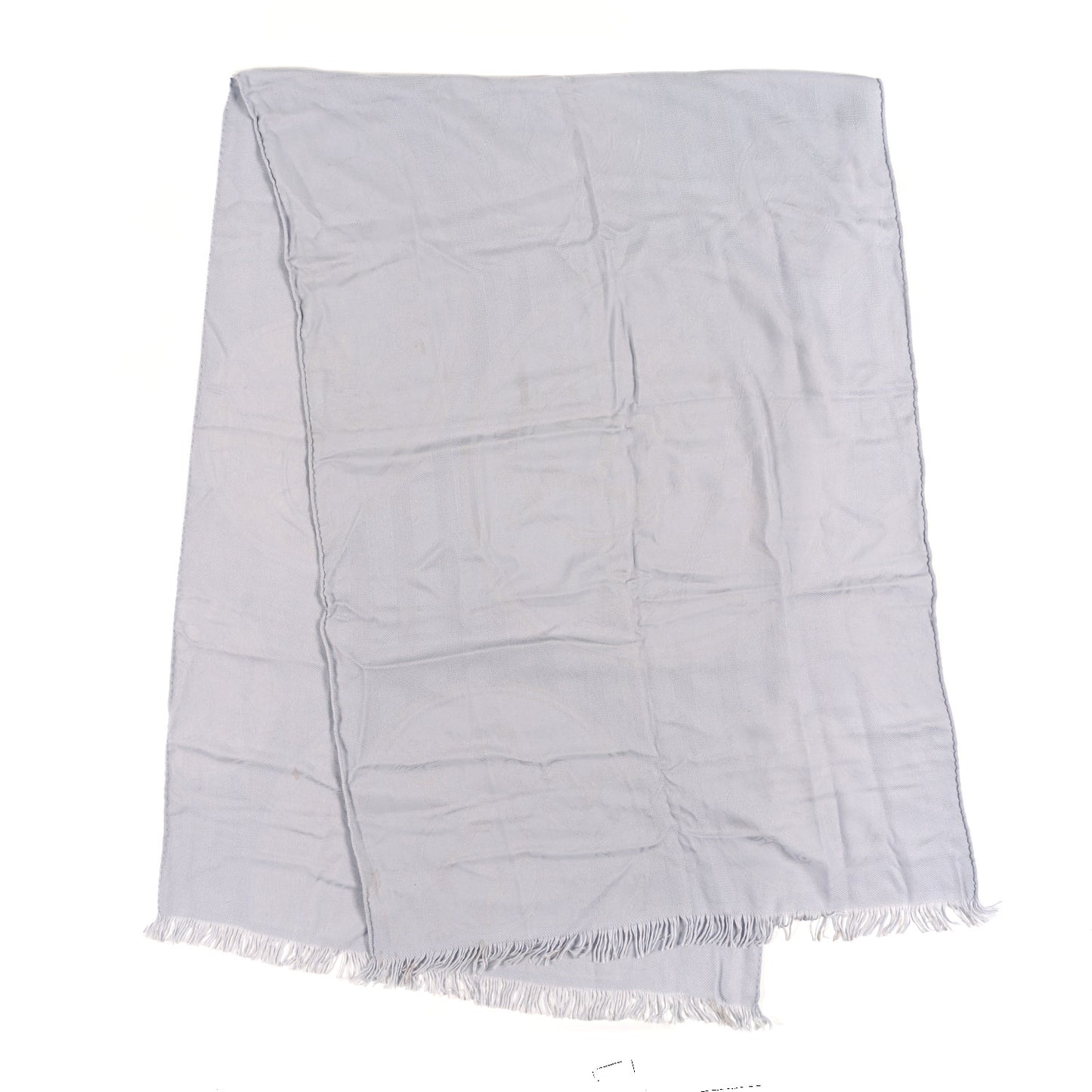 Cashmere Silk New Libris Confettis D'Ex Libris Stole Gris Nuage