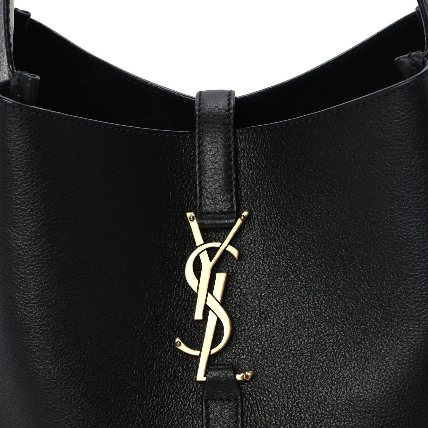 Grained Calfskin Small Le 5 A 7 Supple Hobo Black