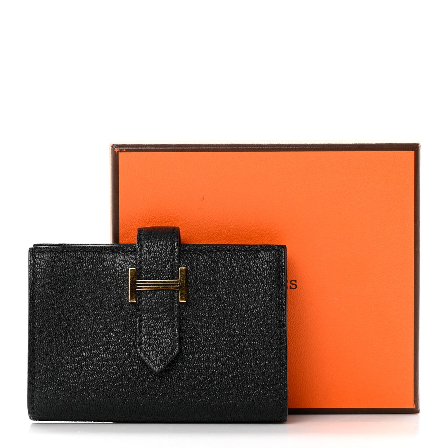 Chevre Mysore Mini Bearn Wallet Black