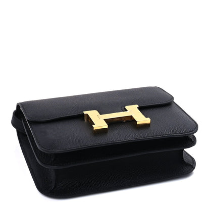 Hermes Epsom Constance 18 Black 3 of 8