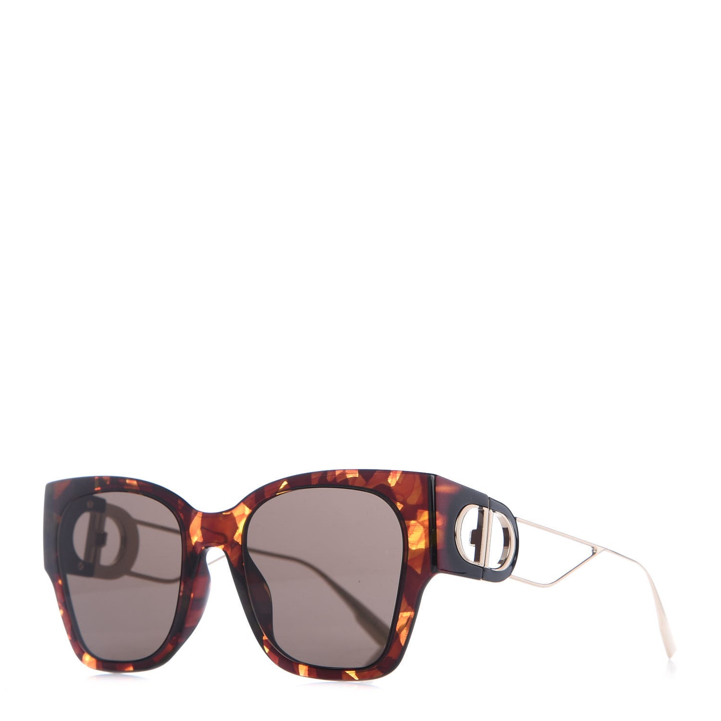 Rectangular 30 Montaigne 1 Sunglasses Tortoise