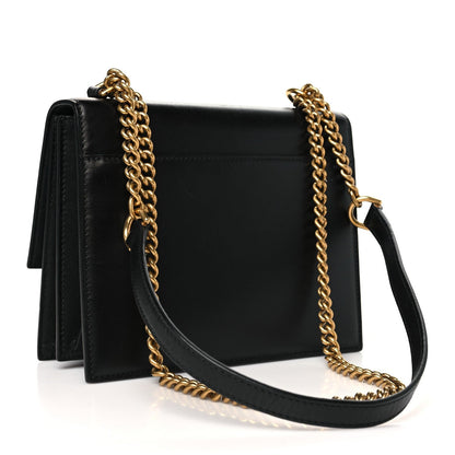Balenciaga Box Calfskin S Sharp Chain Shoulder Bag Black 3 of 7