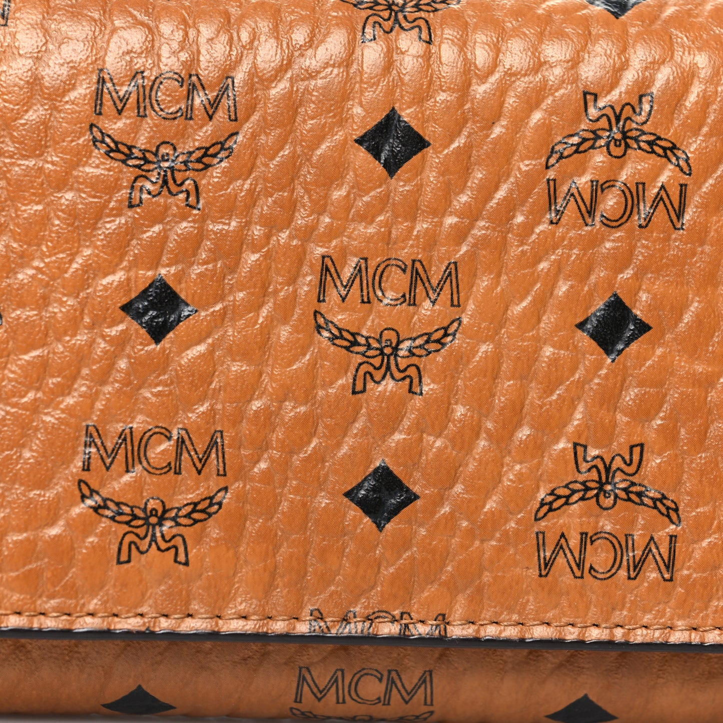 Visetos Trifold Wallet Cognac