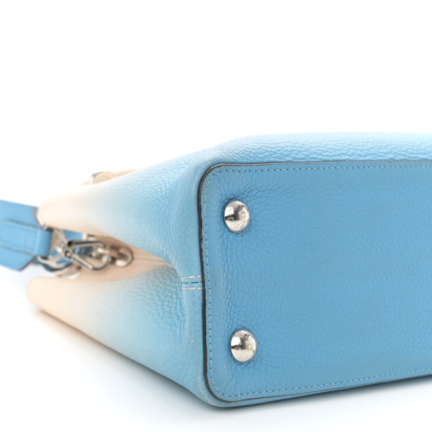 Taurillon Capucines MM Gradient Blue