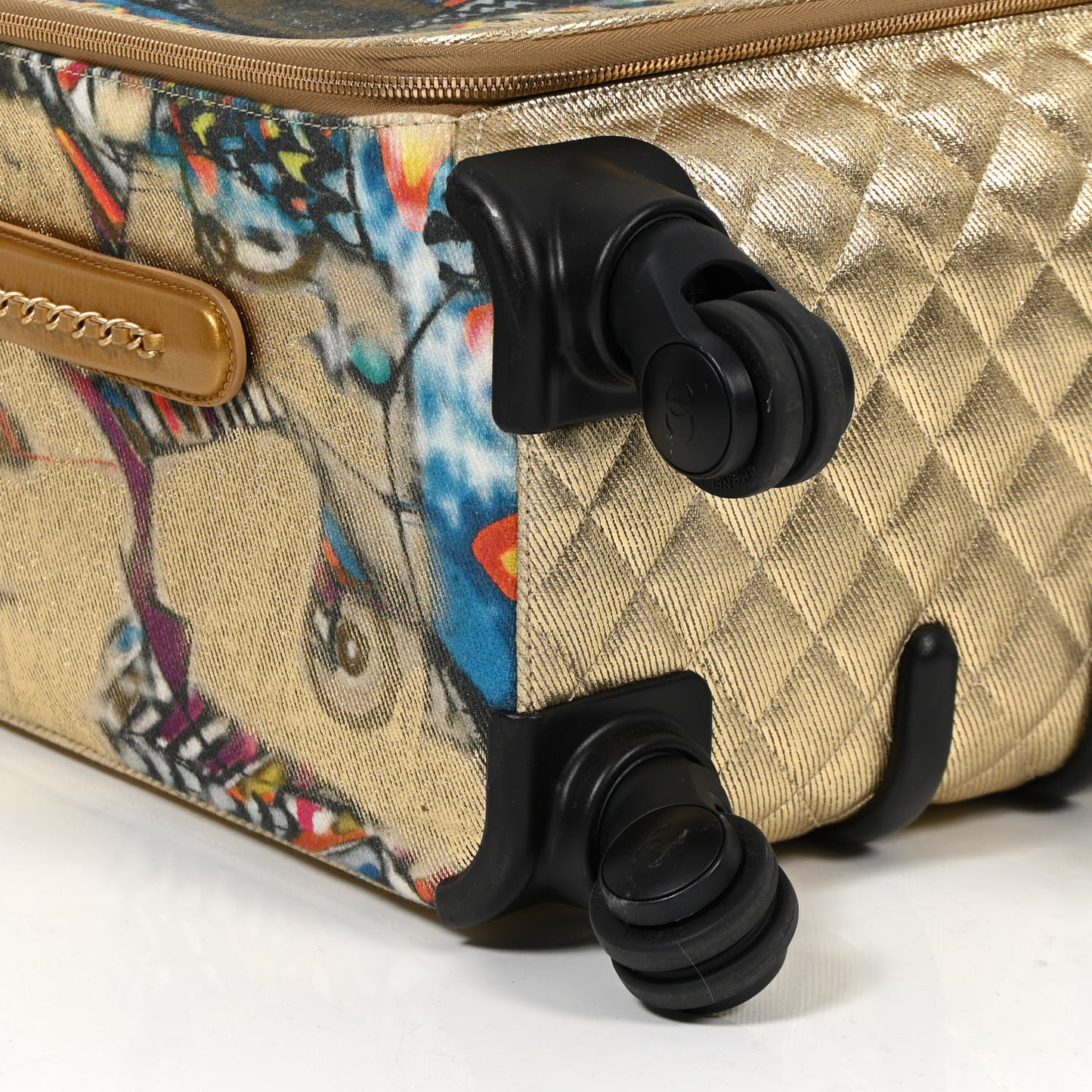 Graffiti Printed Canvas Street Spirit Trolley Multicolor