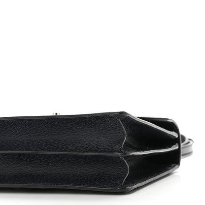 Gucci GG Supreme Monogram Textured Dollar Calfskin Web Small Ophidia Padlock Top Handle Bag Beige Blue 9 of 11