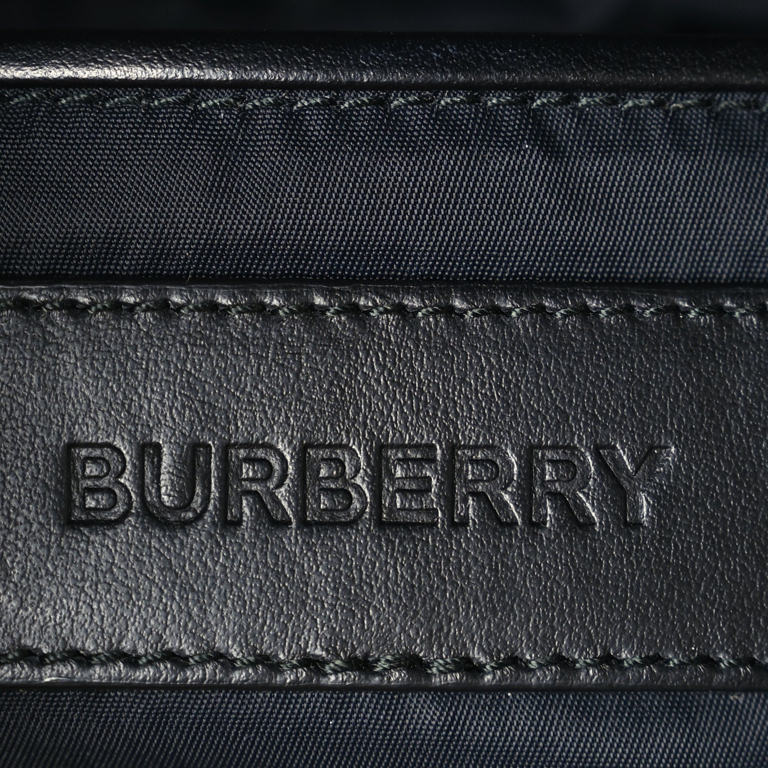 Burberry Nylon Logo Print Medium Rucksack Backpack Black 5 of 8