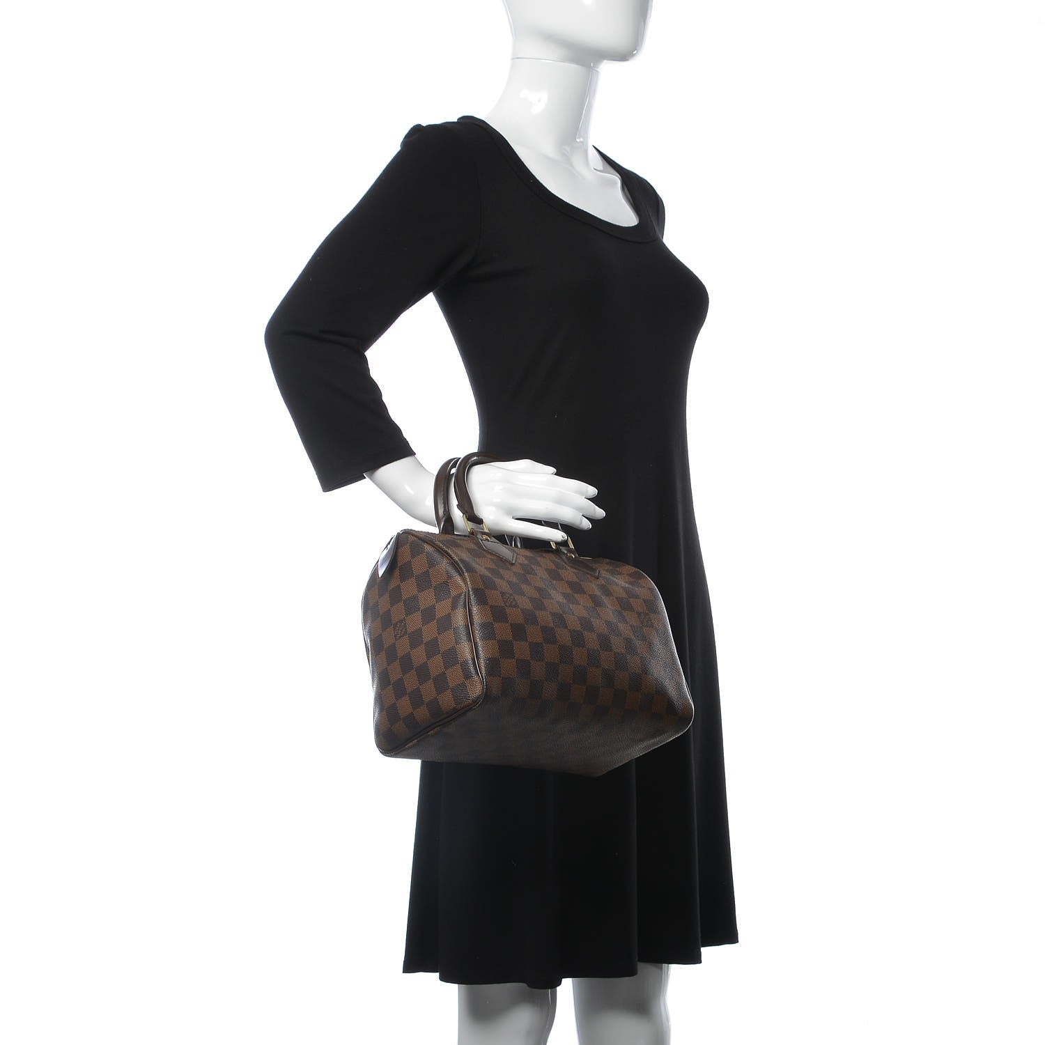 Louis Vuitton Damier Ebene Speedy 25 2 of 7