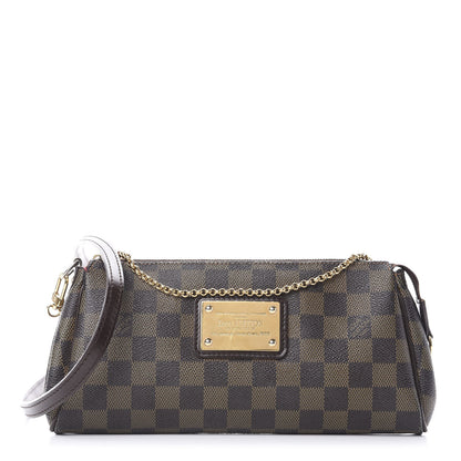 Louis Vuitton Damier Ebene Eva Clutch 1 of 14