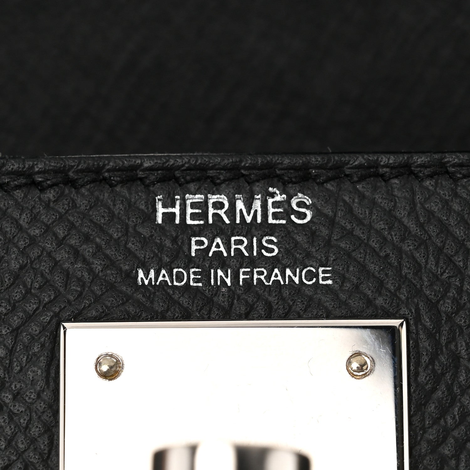 Hermes Epsom Kelly Sellier 28 Black 6 of 10