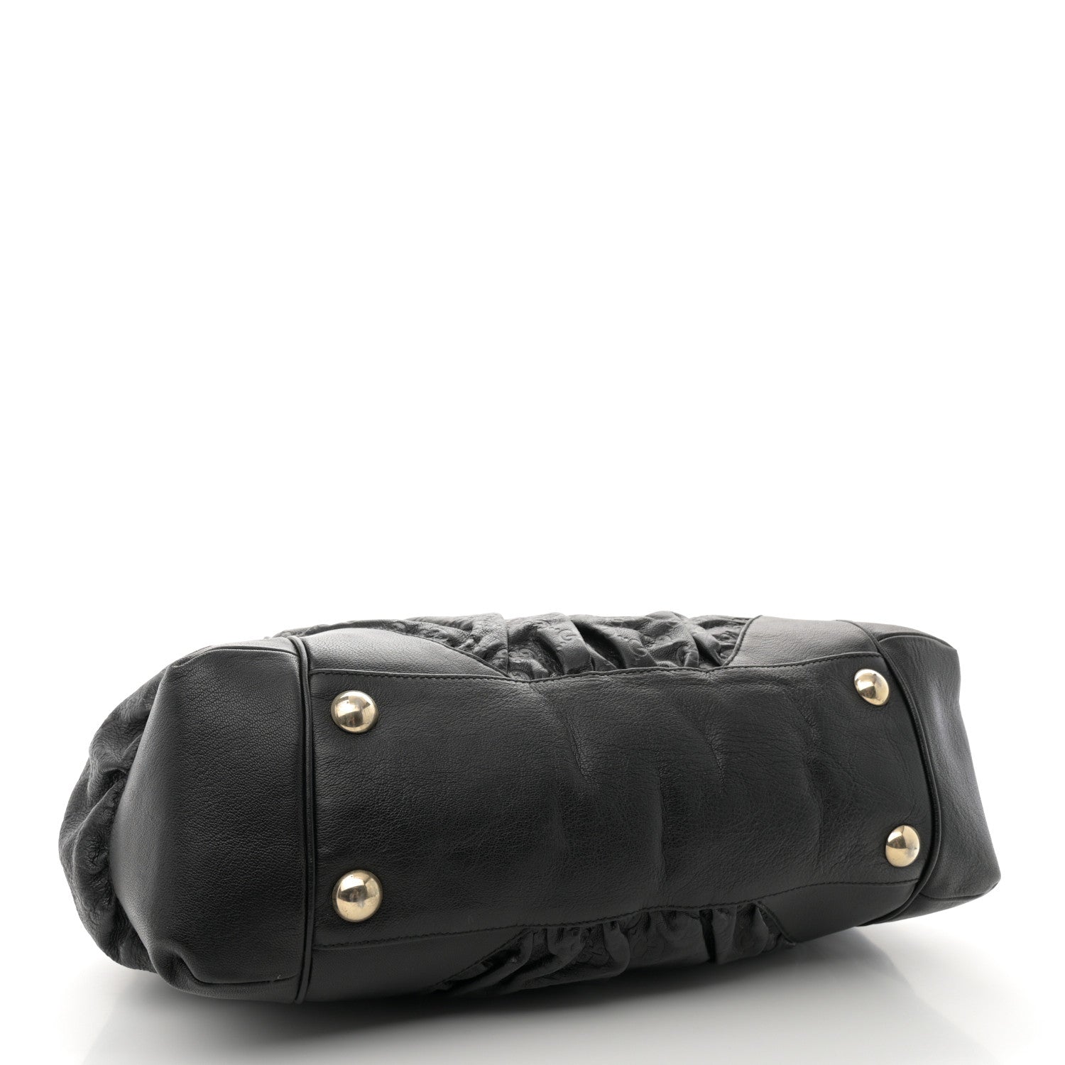 Gucci Guccissima Large Full Moon Tote Black 4 of 14