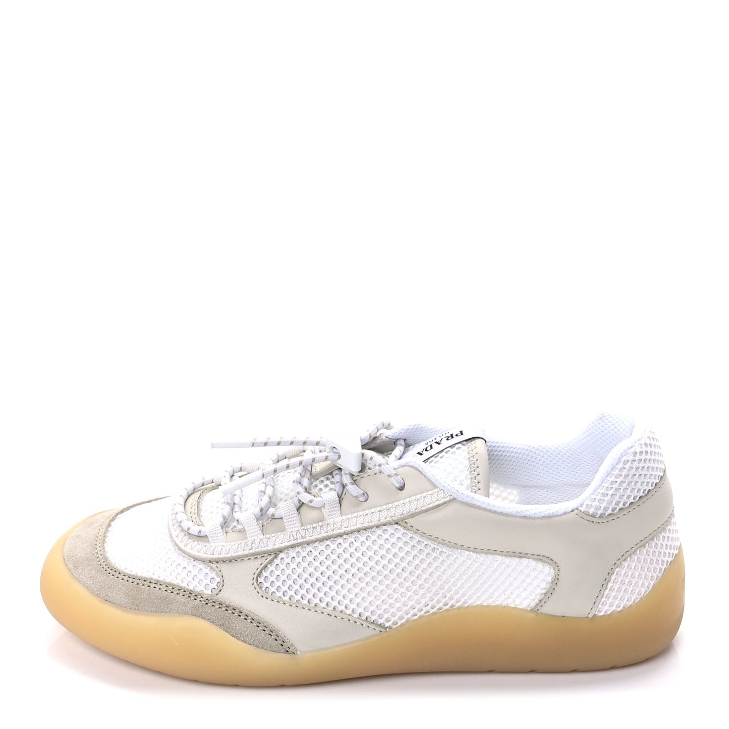 Mesh Rubber Speedrock Sneakers 37  Natural
