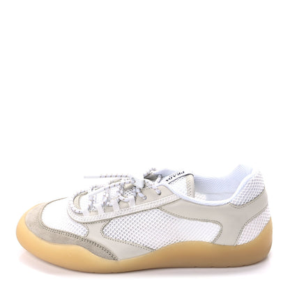 Prada Mesh Rubber Speedrock Sneakers 37  Natural 1 of 9