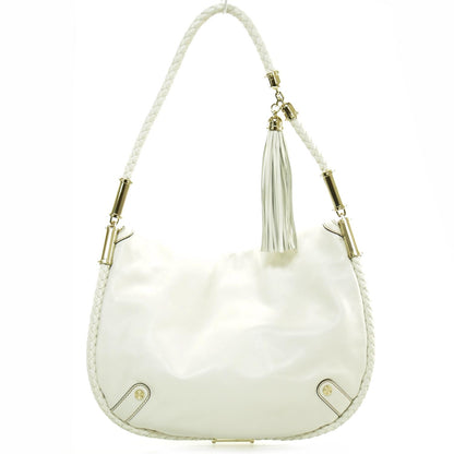 Gucci Leather Britt Shoulder Bag Ivory 4 of 8