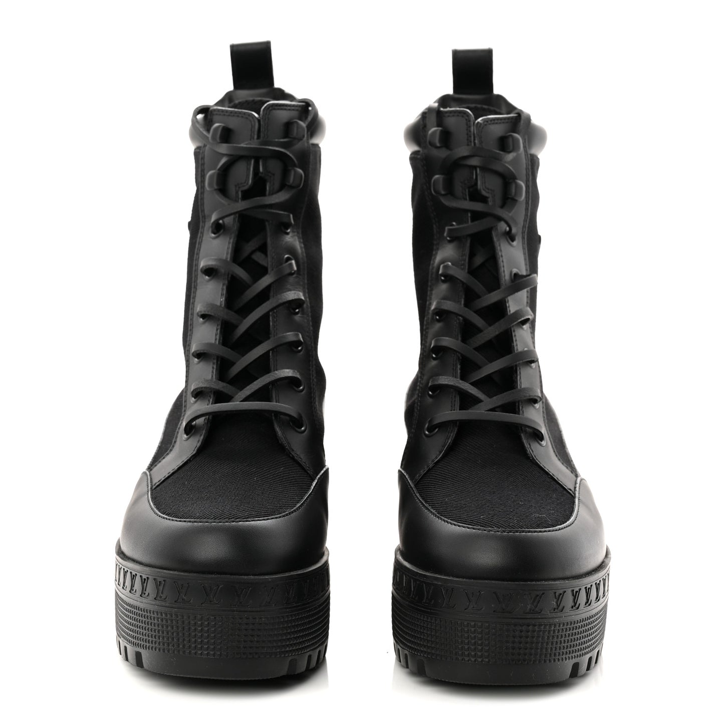 Canvas Laureate Platform Desert Boots 37.5 Black