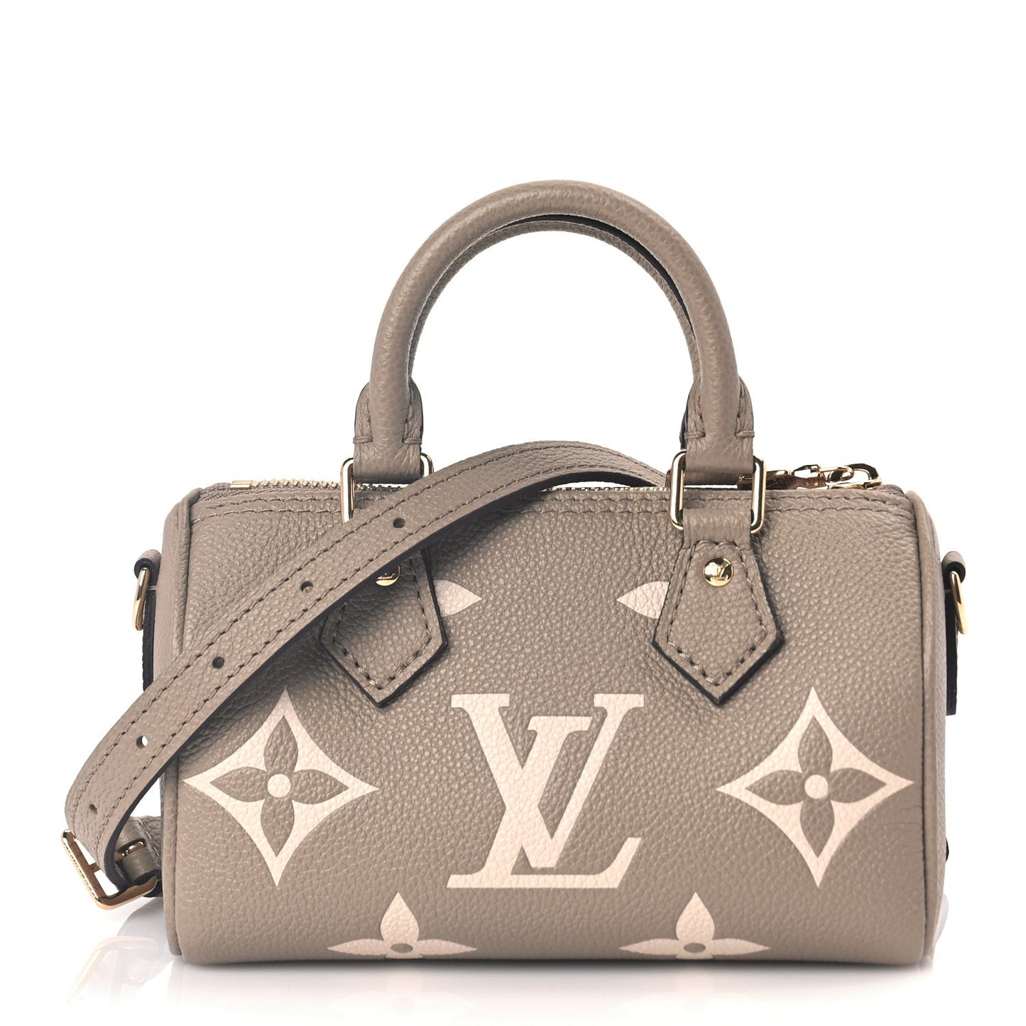 Empreinte Monogram Giant Nano Speedy  Tourterelle Creme