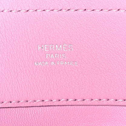 Hermes Milo Lambskin Swift Mini Aline Mauve Sylvestre 5 of 7
