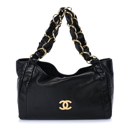 Chanel Lambskin Small Olsen Shoulder Bag Black 1 of 7