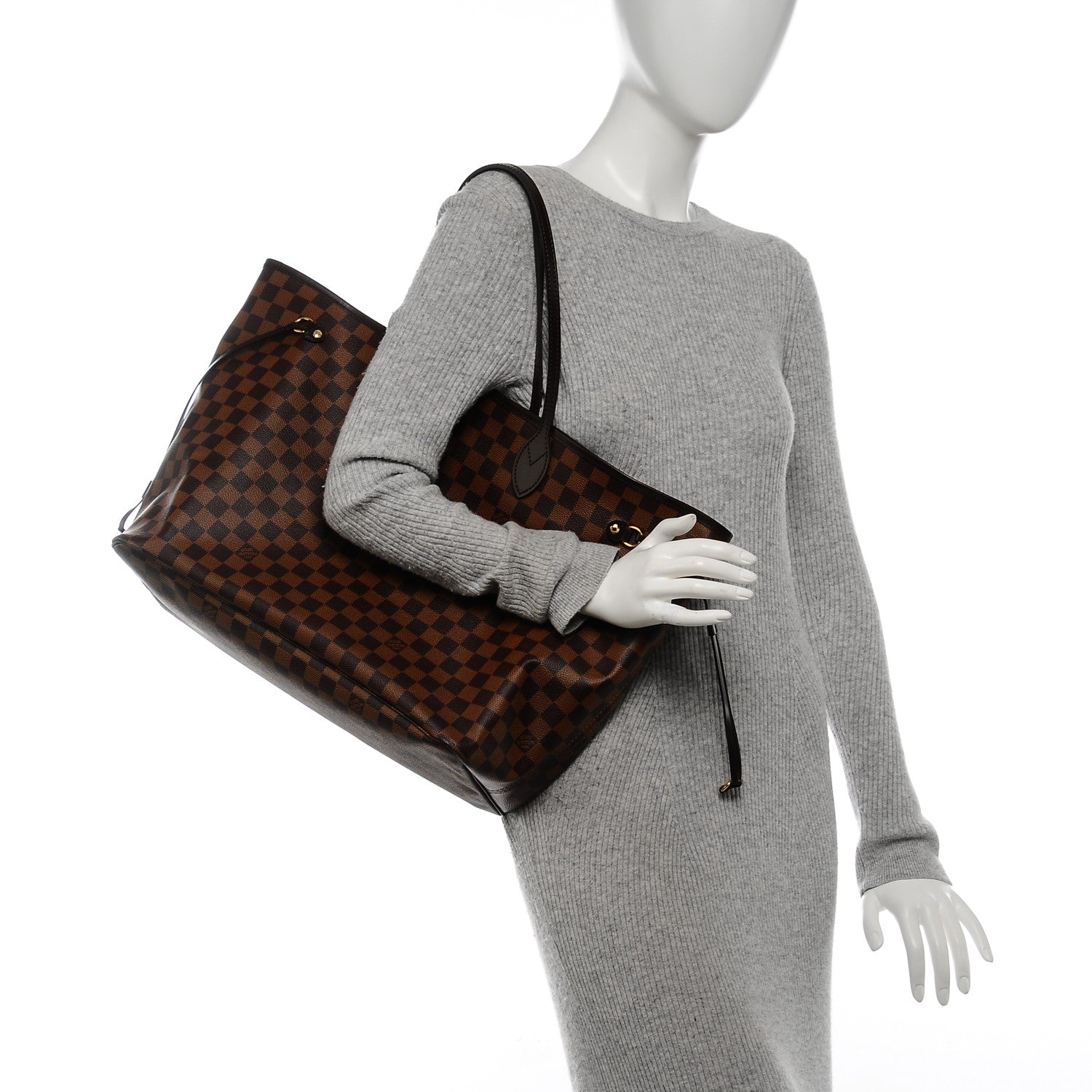 Louis Vuitton Damier Ebene Neo Neverfull GM 2 of 8