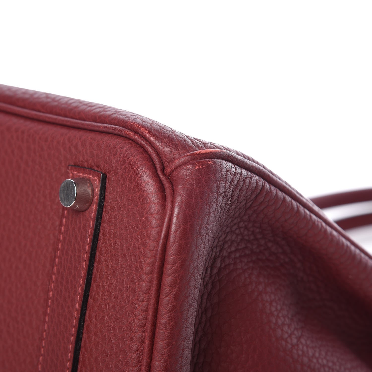 Hermes Fjord Birkin 35 Rouge H 9 of 11