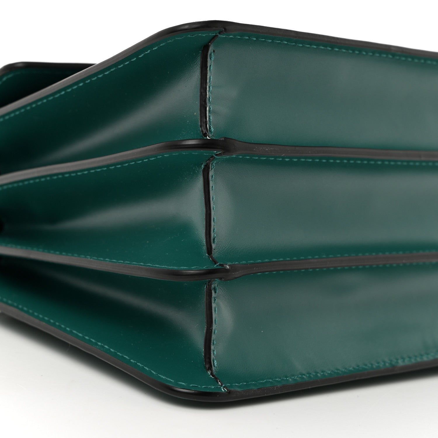 Bulgari Calfskin Serpenti Forever Top Handle Emerald Green 9 of 10