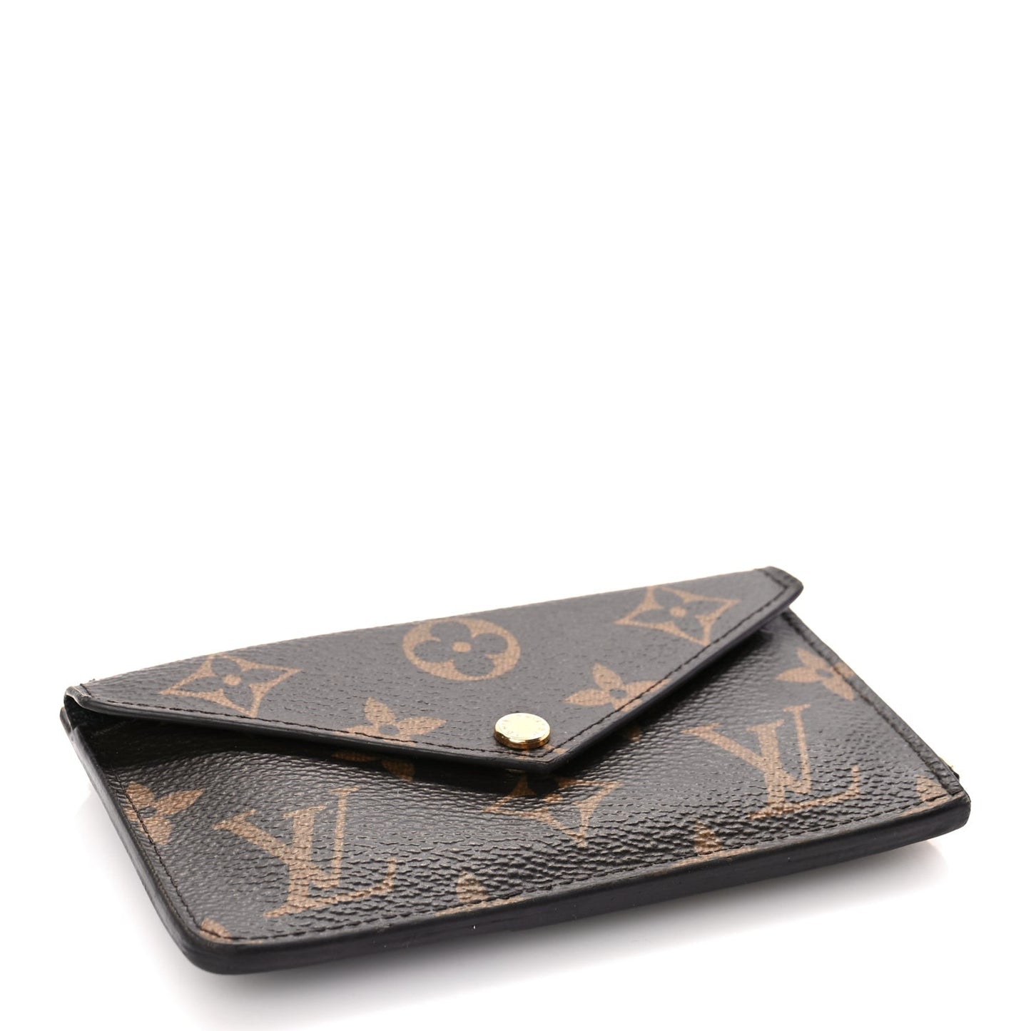 Monogram Recto Verso Card Holder Black