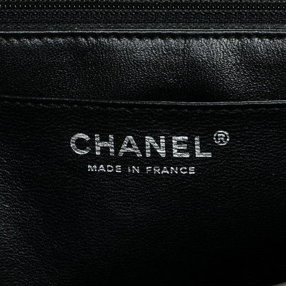 Chanel Caviar Quilted Jumbo Single Flap Black 6 of 7