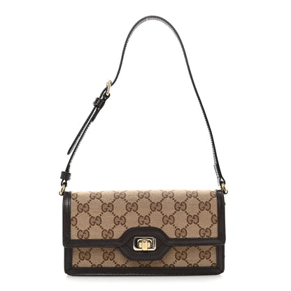 Gucci Monogram Mini Luce Shoulder Bag Beige Ebony 1 of 8