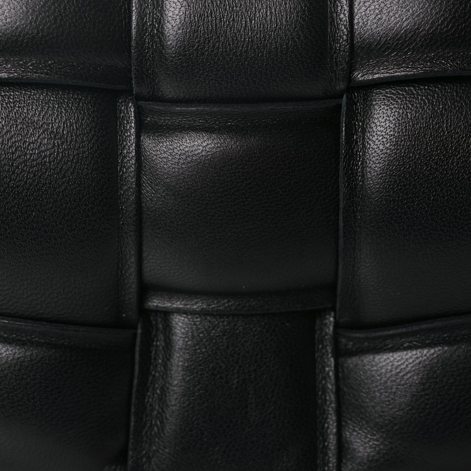 Bottega Veneta Nappa Maxi Intreccio Small Padded Cassette Crossbody Bag Black 6 of 8
