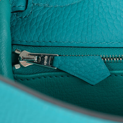 Hermes Taurillon Clemence Kelly Retourne 28 Bleu Paon 19 of 26