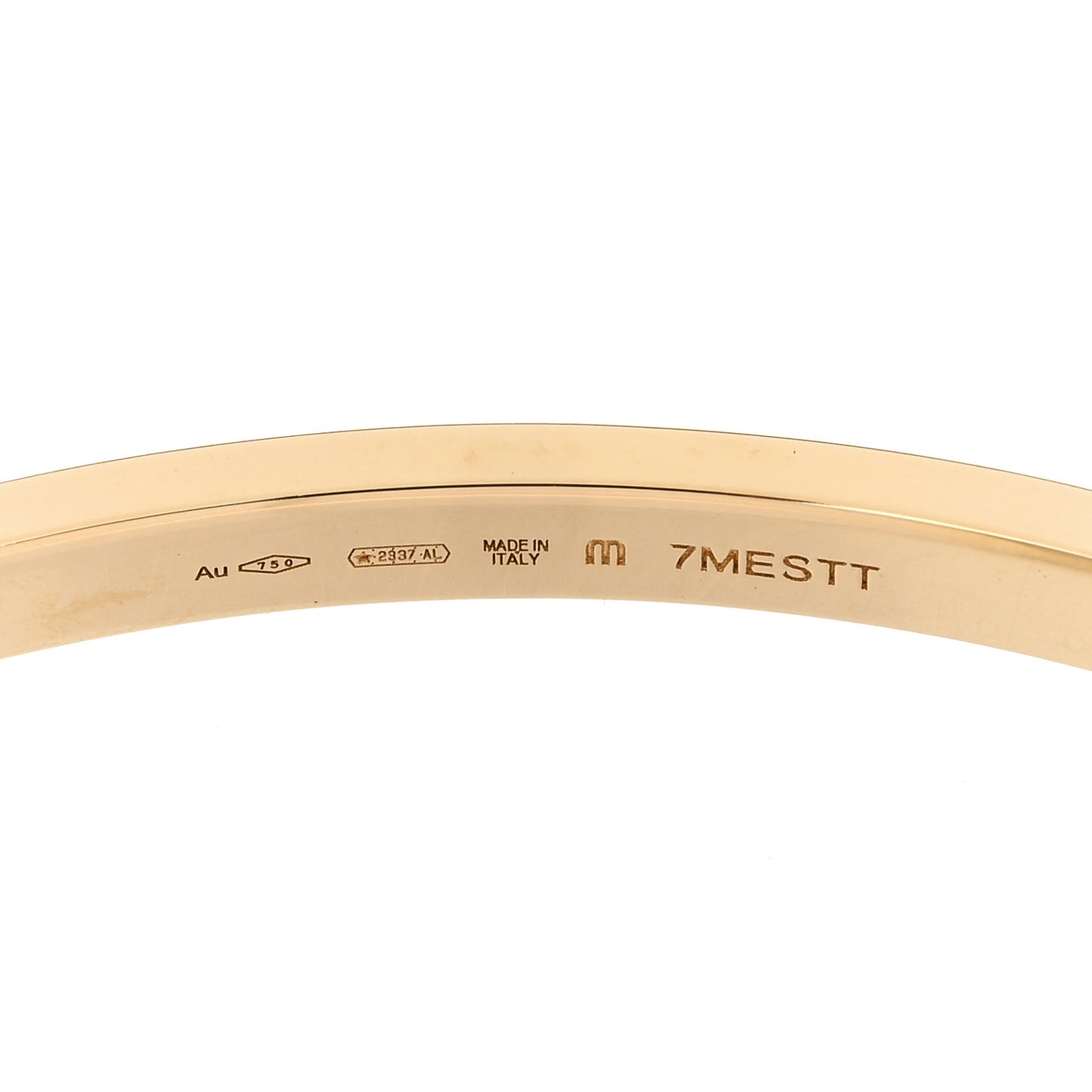 18K Yellow Gold B.Zero1 Cuff Bracelet M
