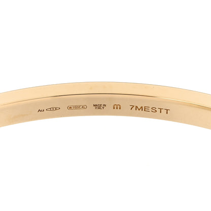 Bulgari 18K Yellow Gold B.Zero1 Cuff Bracelet M 3 of 4