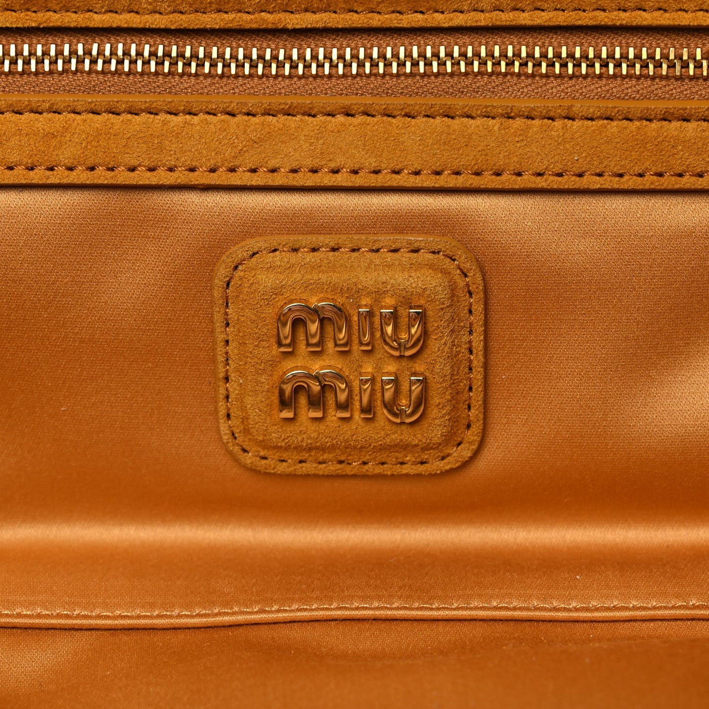 Suede Matelasse Large Arcadie Top Handle Bag Whiskey