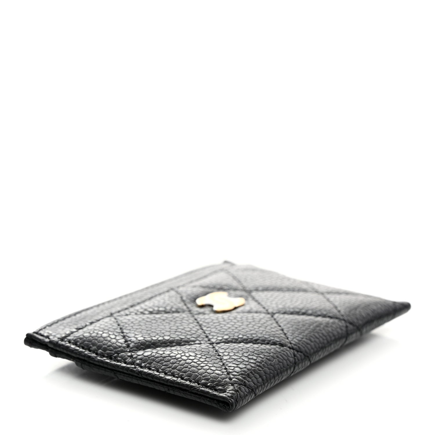 Chanel Caviar Quilted Card Holder Black 4 of 9