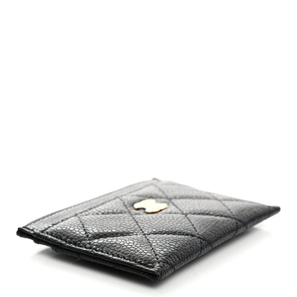Chanel Caviar Quilted Card Holder Black 4 of 9