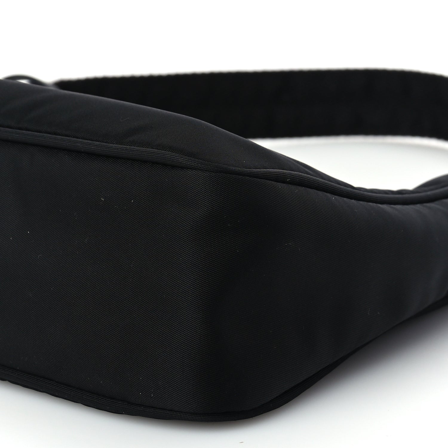 Prada Tessuto Nylon Mini Re-Edition 2000 Bag Black 8 of 8