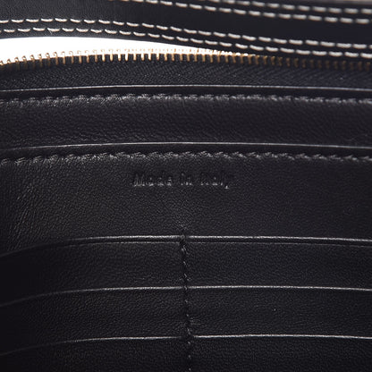 Celine Smooth Calfskin Ring Clutch Black 7 of 9