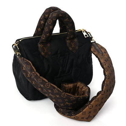Louis Vuitton Econyl Mini Monogram Pillow Speedy Bandouliere 25 Black 2 of 8