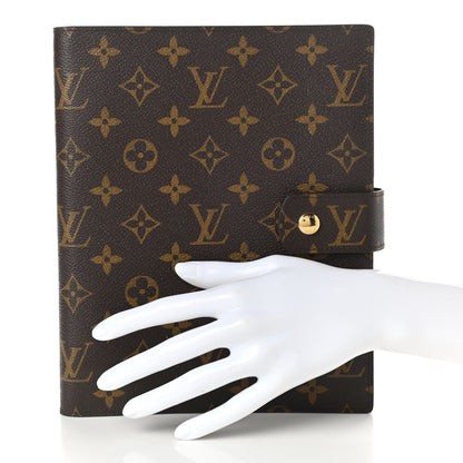 Louis Vuitton Monogram Large Ring Agenda Cover 2 of 6