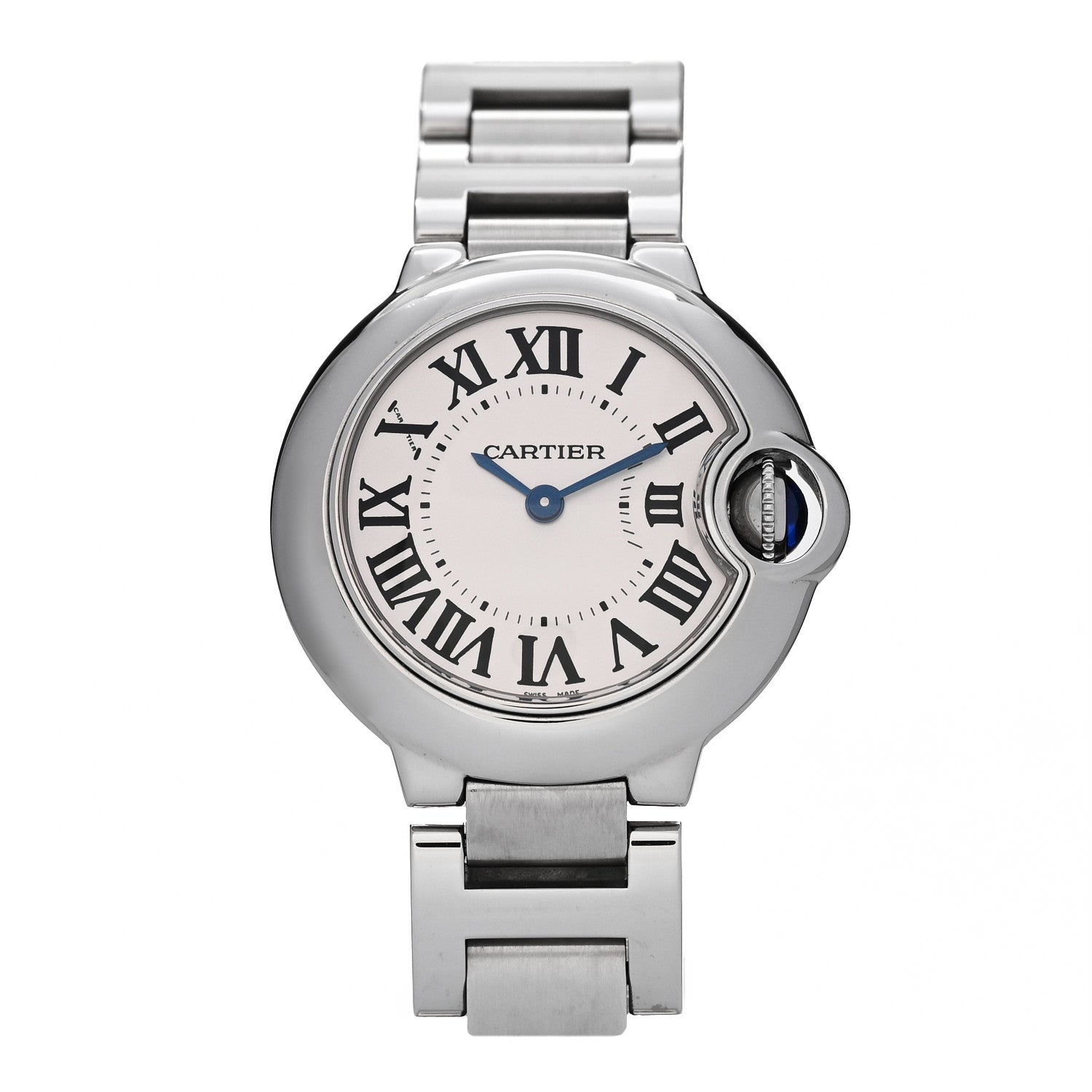 Cartier Stainless Steel 28mm Ballon Bleu De Cartier Quartz Watch 1 of 4