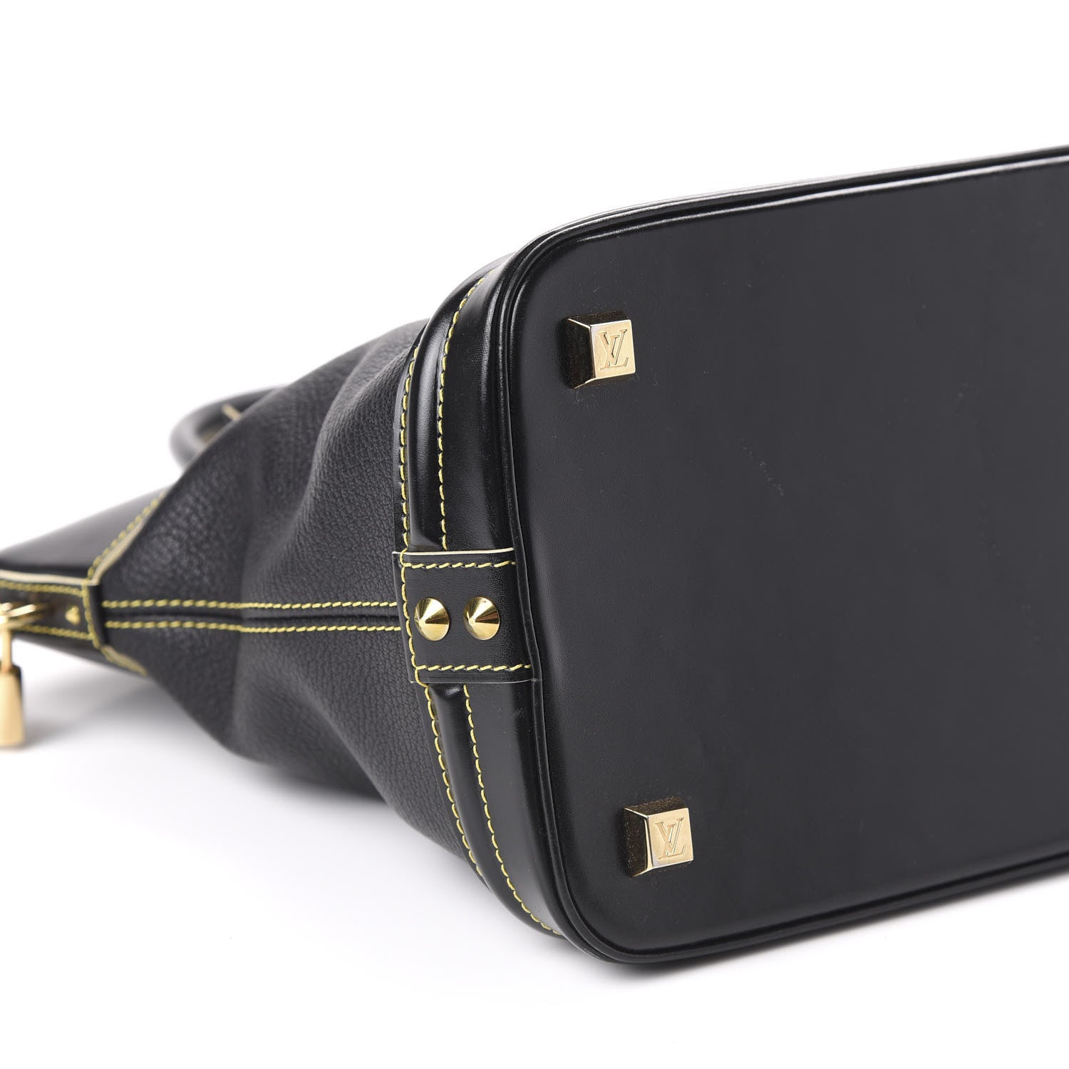 Louis Vuitton Suhali Lockit MM Black 6 of 9