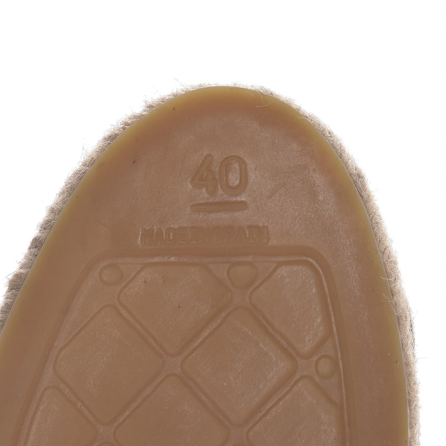 Lambskin CC Espadrilles 40 Black