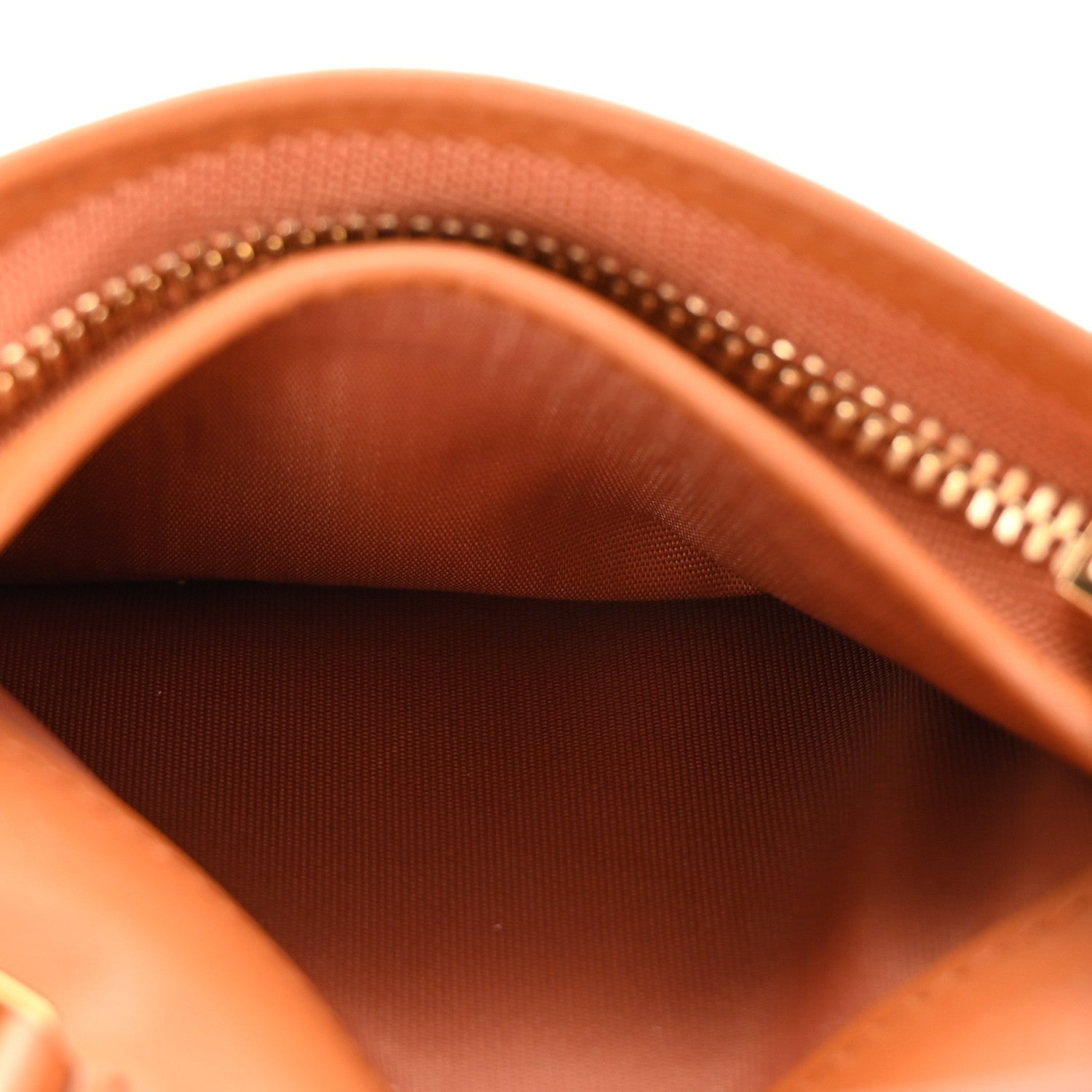 MCM Visetos Original Mini Chain Wallet Cognac 4 of 7